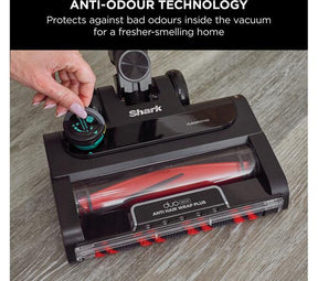 SHARK Stratos Anti-Hair Wrap Cordless Stick Vacuum with Double Battery | IZ420UKT
