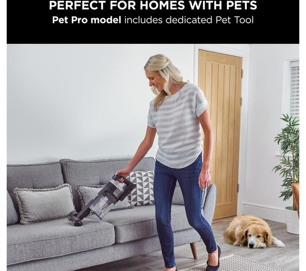 SHARK Stratos Anti-Hair Wrap Cordless Stick Vacuum with Double Battery | IZ420UKT