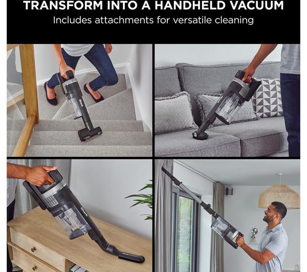 SHARK Stratos Anti-Hair Wrap Cordless Stick Vacuum with Double Battery | IZ420UKT