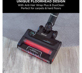 SHARK Stratos Anti-Hair Wrap Cordless Stick Vacuum with Double Battery | IZ420UKT