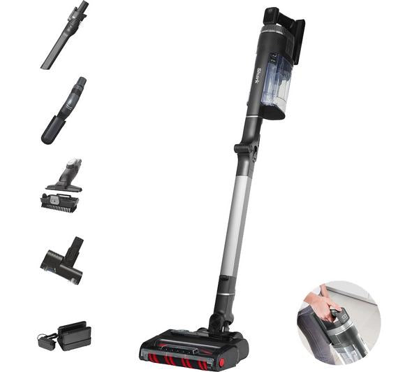 SHARK Stratos Anti-Hair Wrap Cordless Stick Vacuum with Double Battery | IZ420UKT