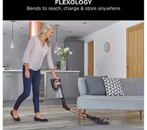 Shark Stratos Cordless Stick Vacuum Cleaner - Grey/Rose Gold | IZ400UK