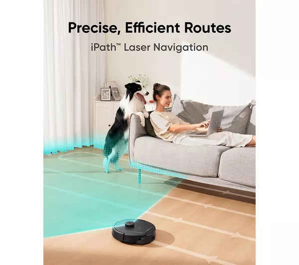 Eufy L60 Hybrid Robot Vacuum Cleaner - Black | T2268V11