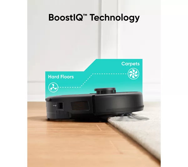 Eufy L60 Hybrid Robot Vacuum Cleaner - Black | T2268V11