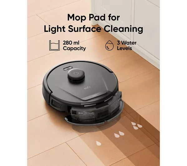 Eufy L60 Hybrid Robot Vacuum Cleaner - Black | T2268V11