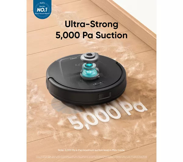 Eufy L60 Hybrid Robot Vacuum Cleaner - Black | T2268V11