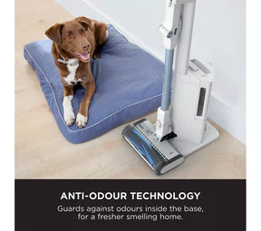 SHARK Detect Clean & Empty Pet Cordless Vacuum Cleaner - Cloudy Blue | IW4621UKT