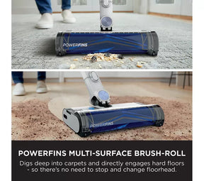 SHARK Detect Clean & Empty Pet Cordless Vacuum Cleaner - Cloudy Blue | IW4621UKT