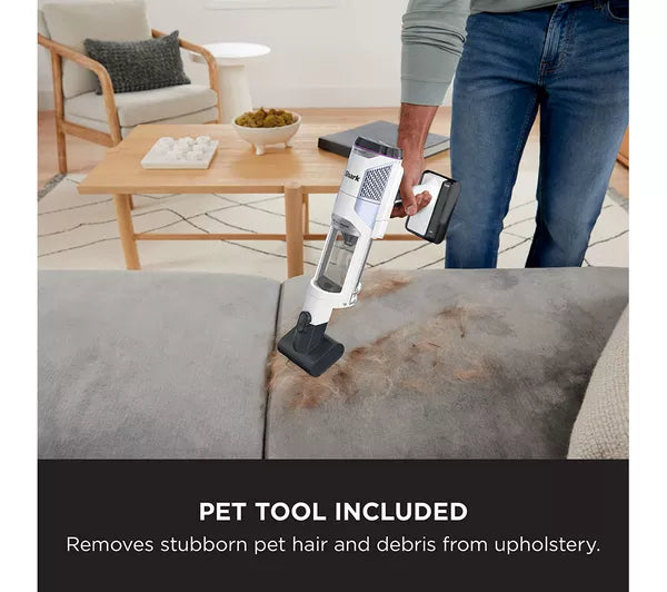 SHARK Detect Clean & Empty Pet Cordless Vacuum Cleaner - Cloudy Blue | IW4621UKT
