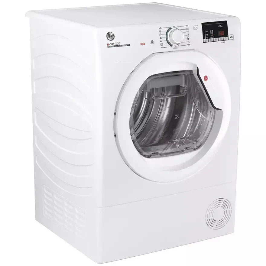 Hoover 8KG Heat Pump Tumble Dryer - White | HLEH8A2DE-80