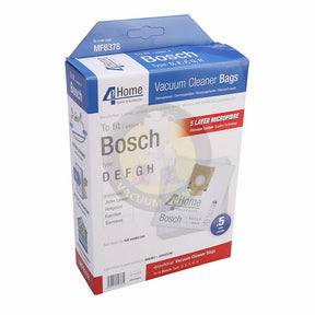 *OPEN BOX* 4 YOUR HOME Microfibre BOSCH Vacuum Bags 5 Pack | EXSMFB378