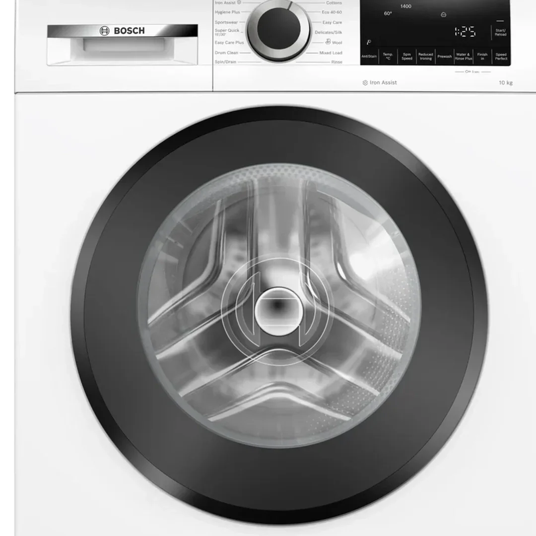 Bosch Series 6 Washing machine, front loader 10kg 1400 rpm - White | WGG254Z0GB