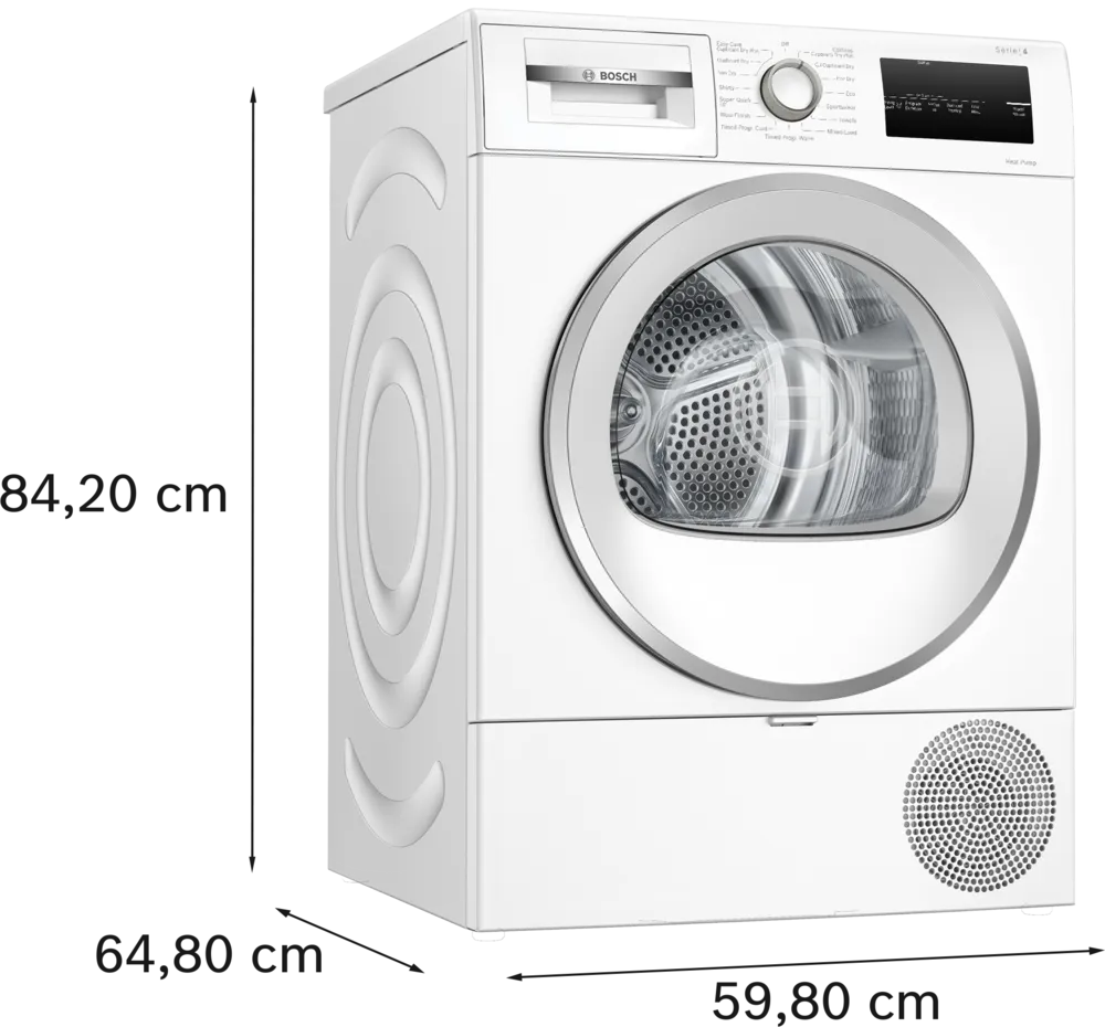 Bosch Series 4 8 kg Heat Pump Tumble Dryer | WTH85225GB