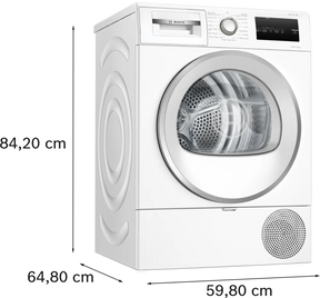 Bosch Series 4 8 kg Heat Pump Tumble Dryer | WTH85225GB