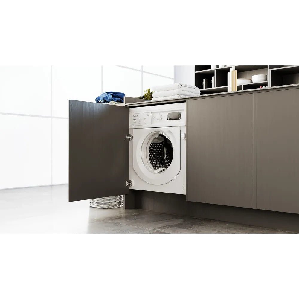 Hotpoint BI WDHG 961485 UK - Integrated 9KG/6KG Washer Dryer - 1400 RPM - D energy
