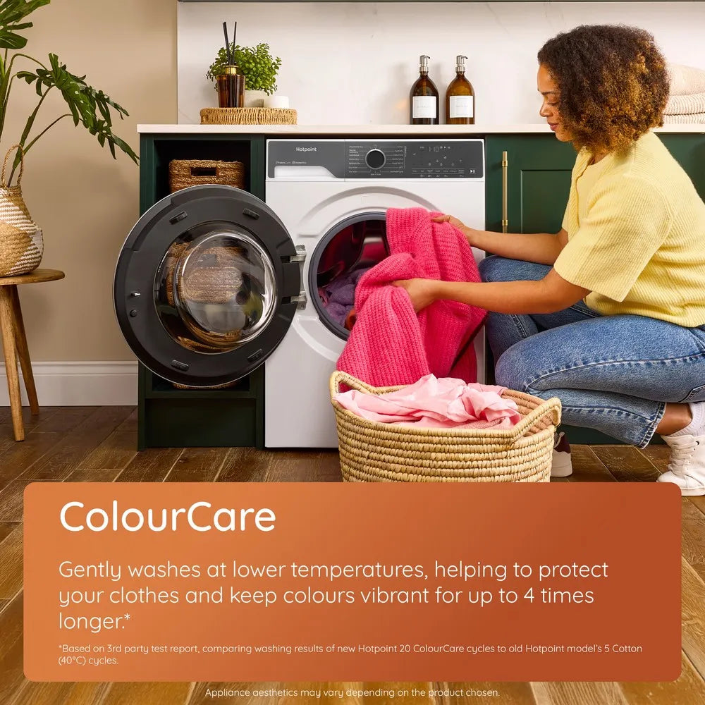 Hotpoint HPD 9693B CARE UK - Piano Black 9KG/6KG Washer Dryer - A Energy