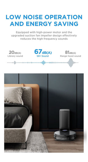 Midea S8+ Robot Vacuum - Robovac - 5200mAh 150min || S8+