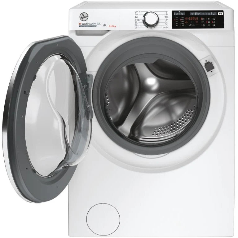 Hoover HD 496AMC/1-80 - White 9kg/6kg Washer Dryer - 1400 RPM - D Energy Rating
