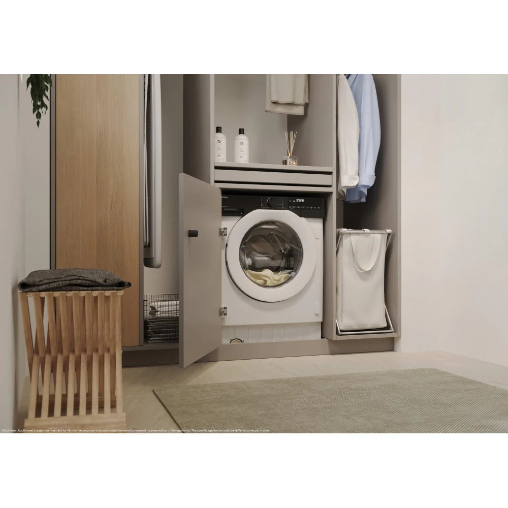 Haier BHA6S696M6D9-80 - White 9KG/6KG Integrated Washer Dryer - 1600 RPM - D Energy
