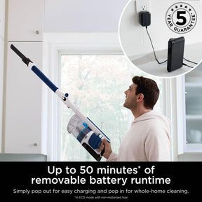 SHARK PowerPro Cordless Stick Vacuum, with Anti Hair Wrap & Floor Detect | IZ380UK