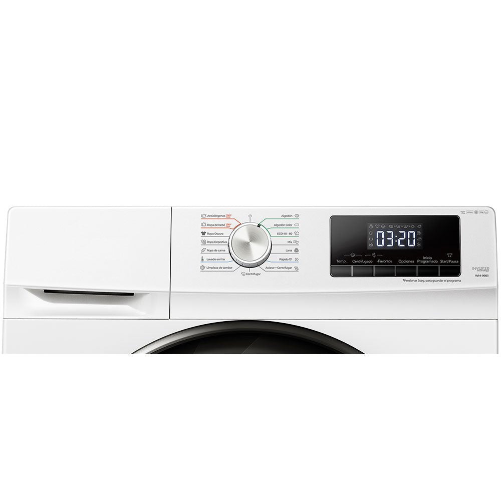 Teknix TKWD9614HW - White 9KG/6KG Washer Dryer - 1400 RPM - A energy