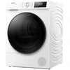 Hisense DHQA902U - White 9KG Heat Pump Tumble Dryer - D Energy