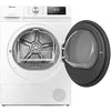 Hisense DHQA902U - White 9KG Heat Pump Tumble Dryer - D Energy