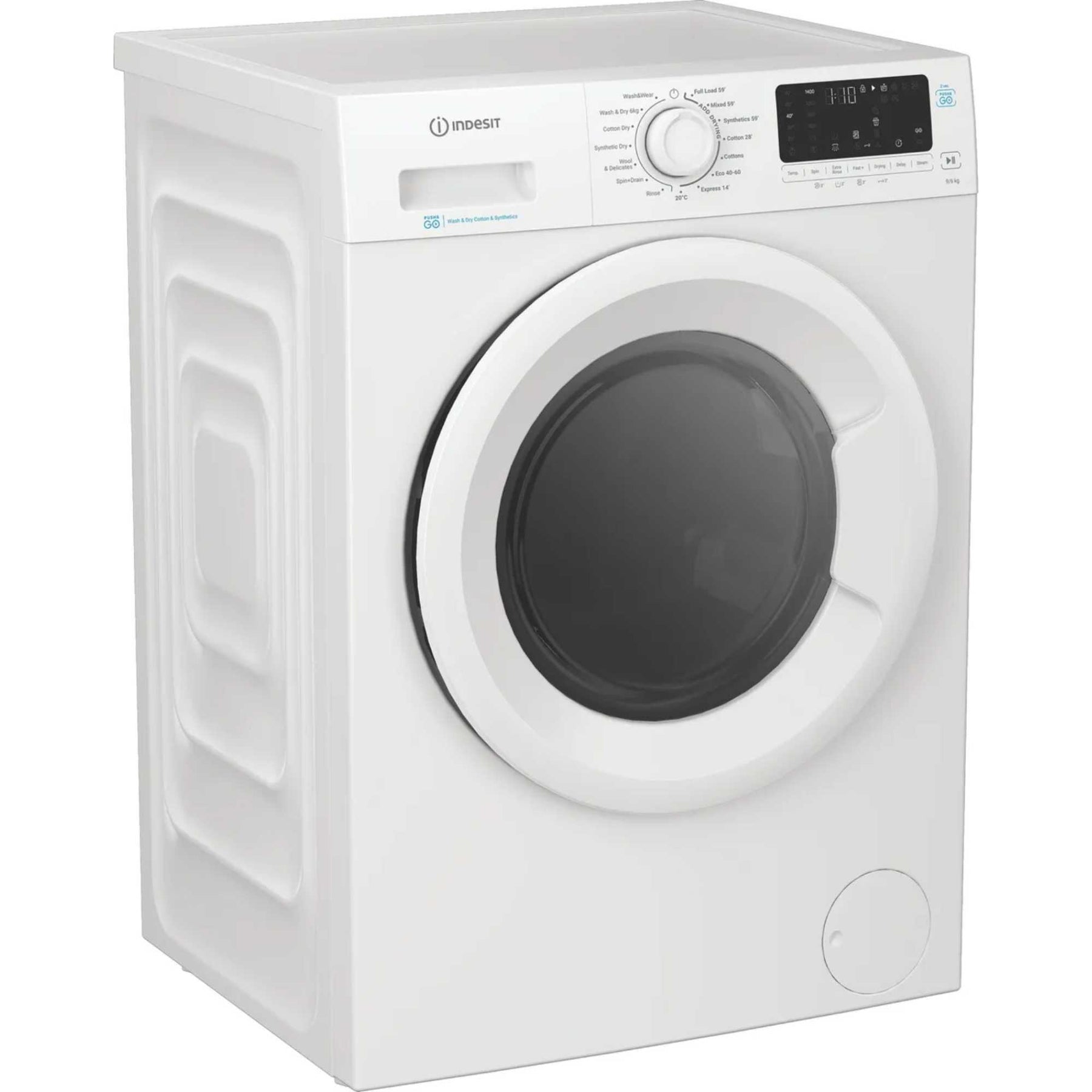 Hotpoint IDP 9646 PUSH&GO UK - White 9KG/6KG Washer Dryer - 1400 RPM - D Energy