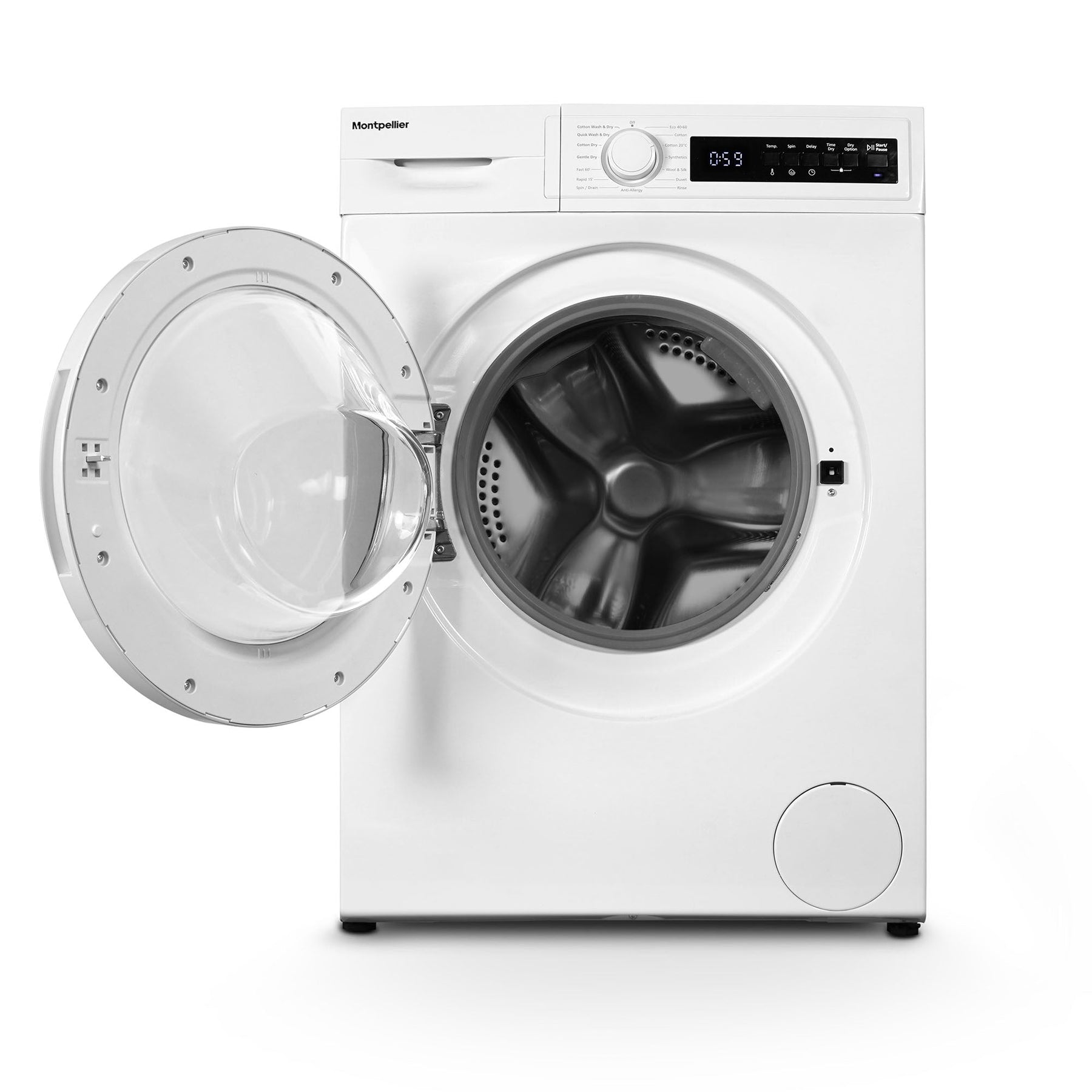 Montpellier MWD8514W - White 8KG Washer Dryer - 1400 RPM - A/E energy