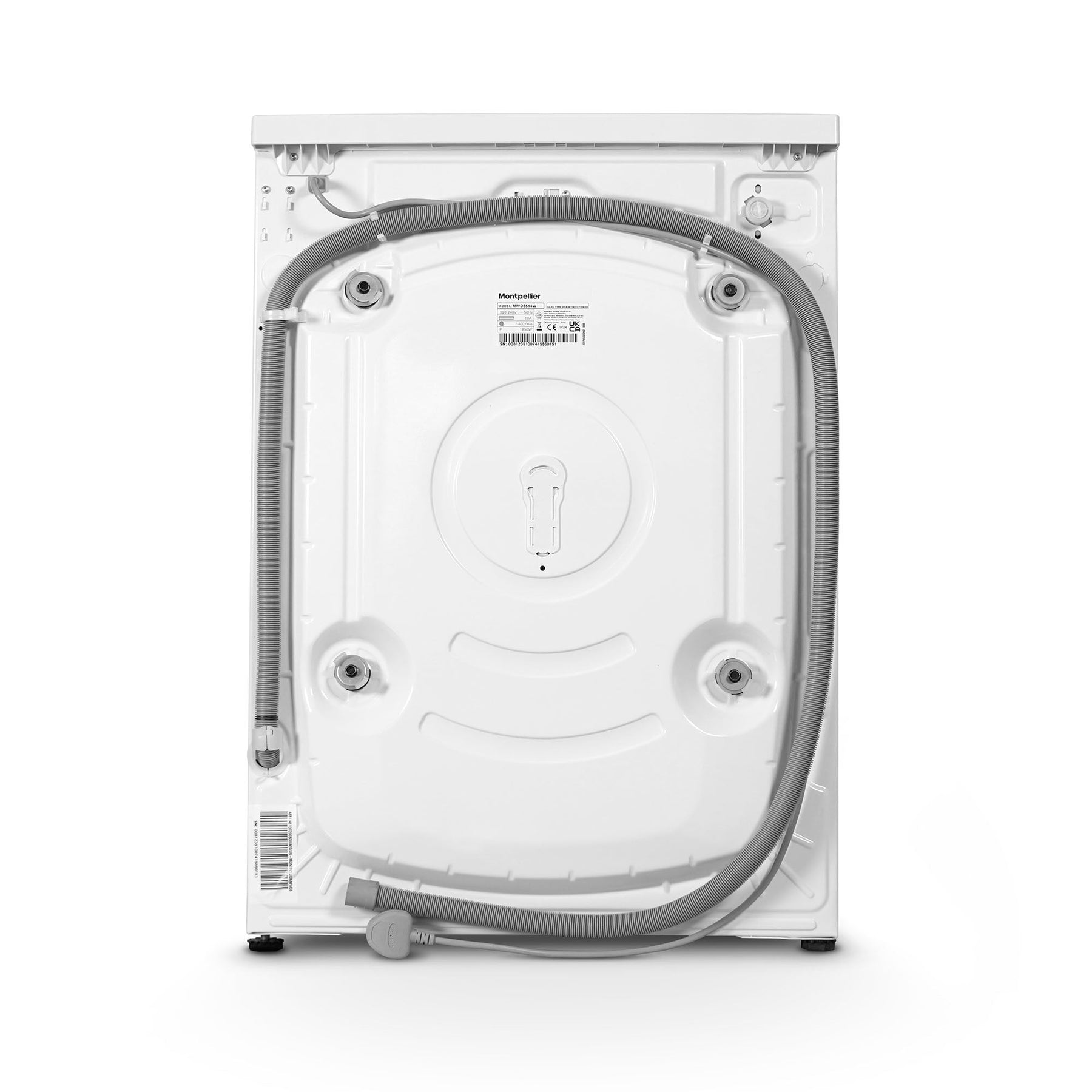 Montpellier MWD8514W - White 8KG Washer Dryer - 1400 RPM - A/E energy