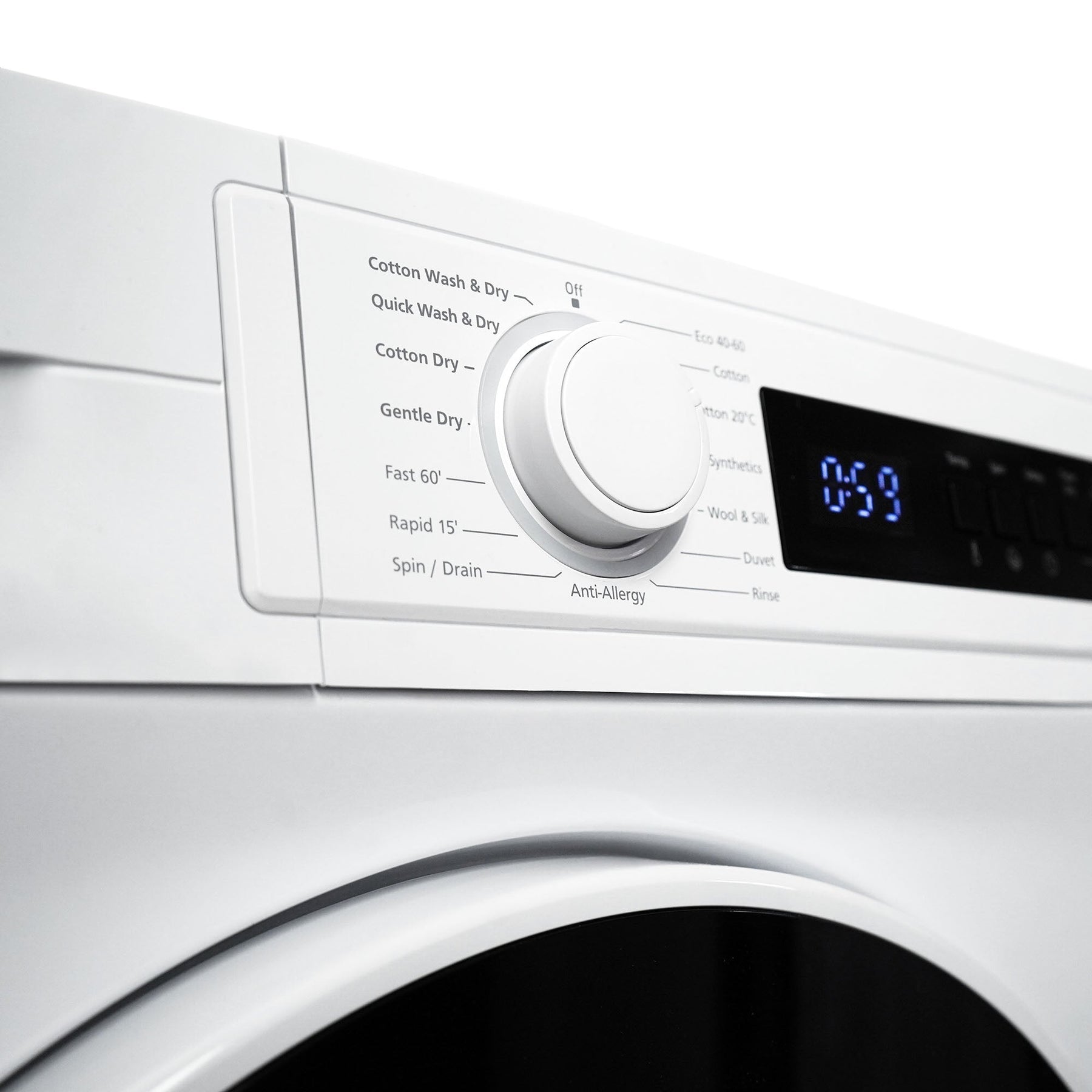 Montpellier MWD8514W - White 8KG Washer Dryer - 1400 RPM - A/E energy