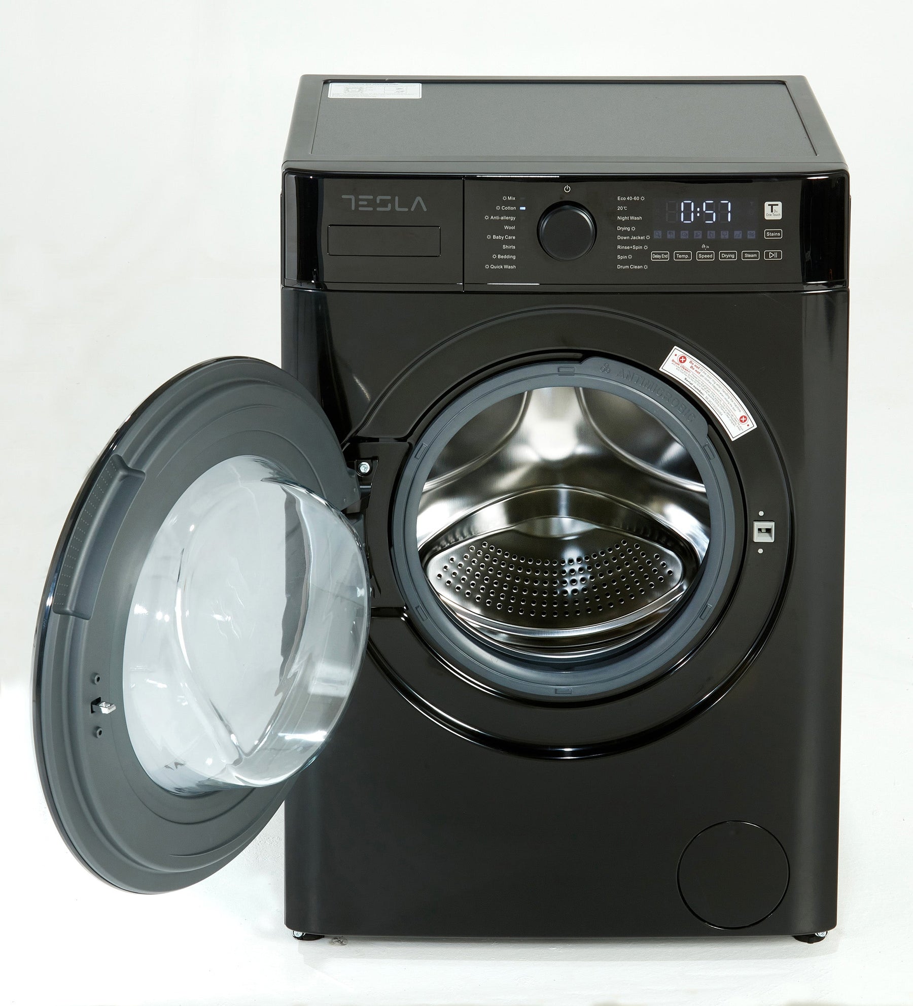 Tesla TWD106B - Black 10KG/6KG Washer Dryer - 1400 RPM - A/D energy