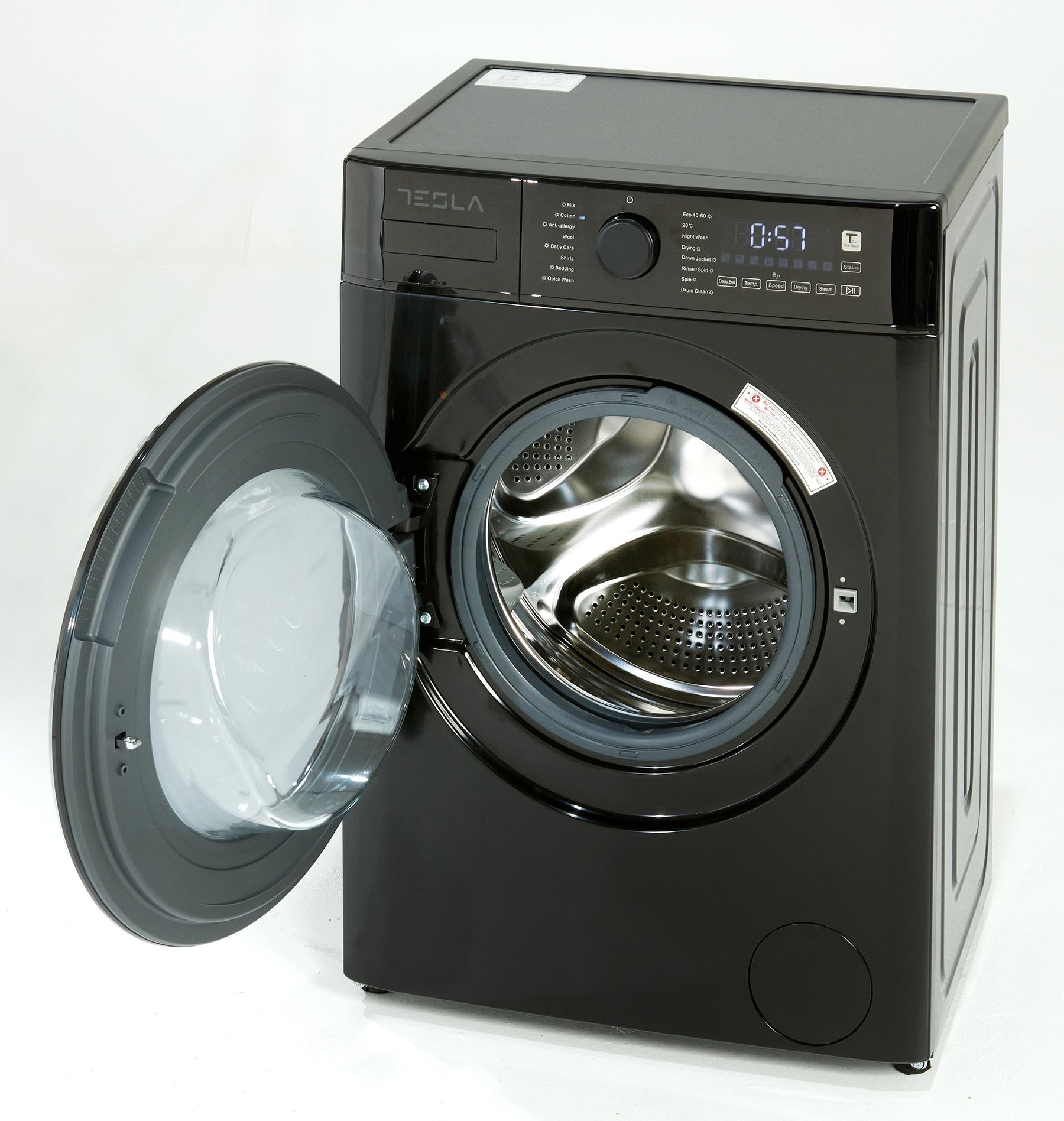 Tesla TWD106B - Black 10KG/6KG Washer Dryer - 1400 RPM - A/D energy