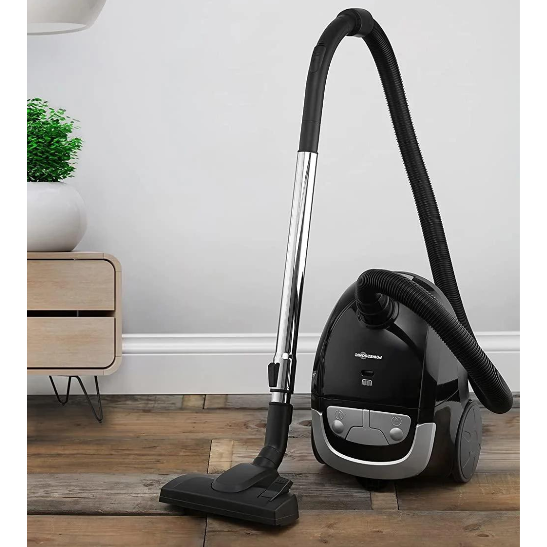INSPIRE Eco 800W Bagged Hoover Vacuum Cleaner Black || IE689BK