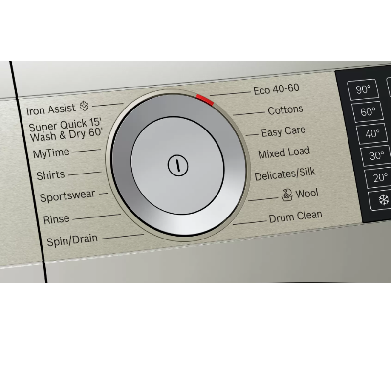 Bosch Series 6 WDU28569GB - Silver 10KG/6KG Washer Dryer - 1200 RPM - C/E energy