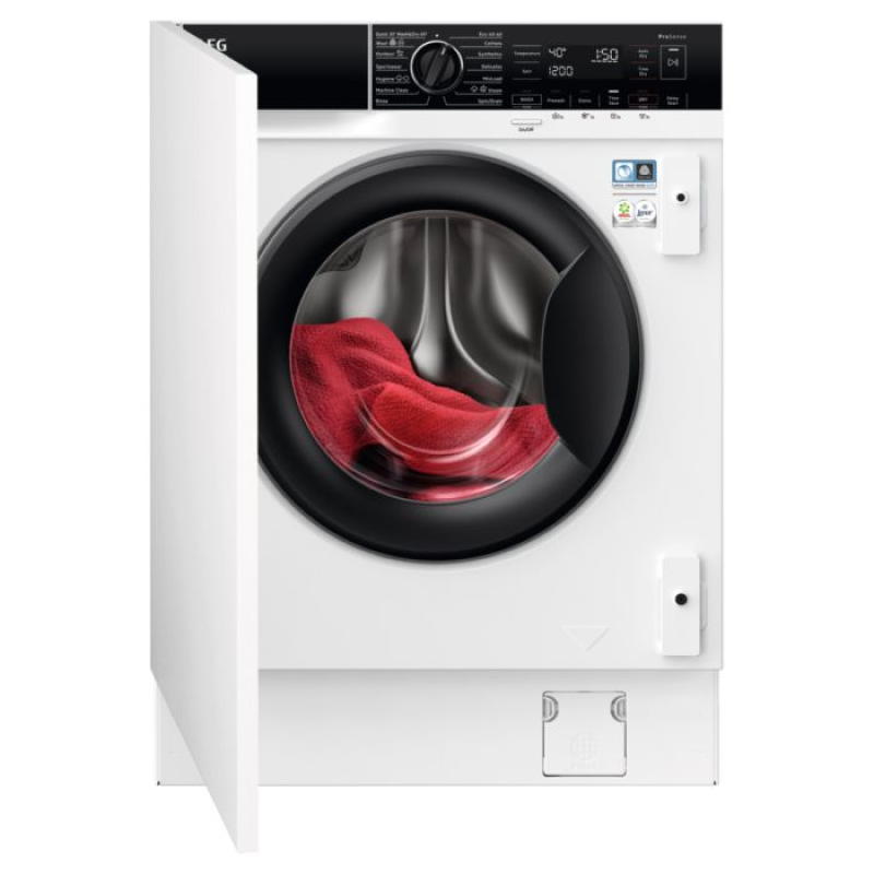 AEG L7WC84636BI - Integrated 8KG/4KG Washer Dryer - 1600 RPM - B energy