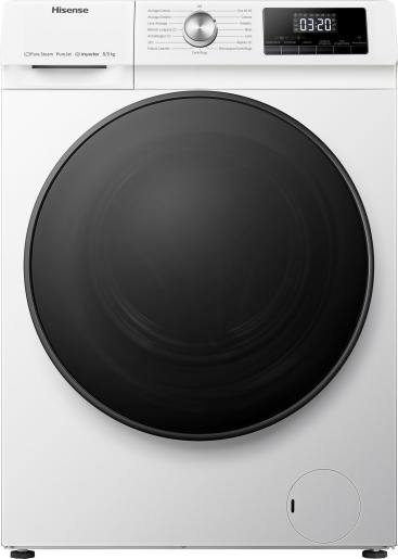 Hisense WDQA8014EVJM - White 8KG/5KG Washer Dryer - 1400 RPM - A/D energy