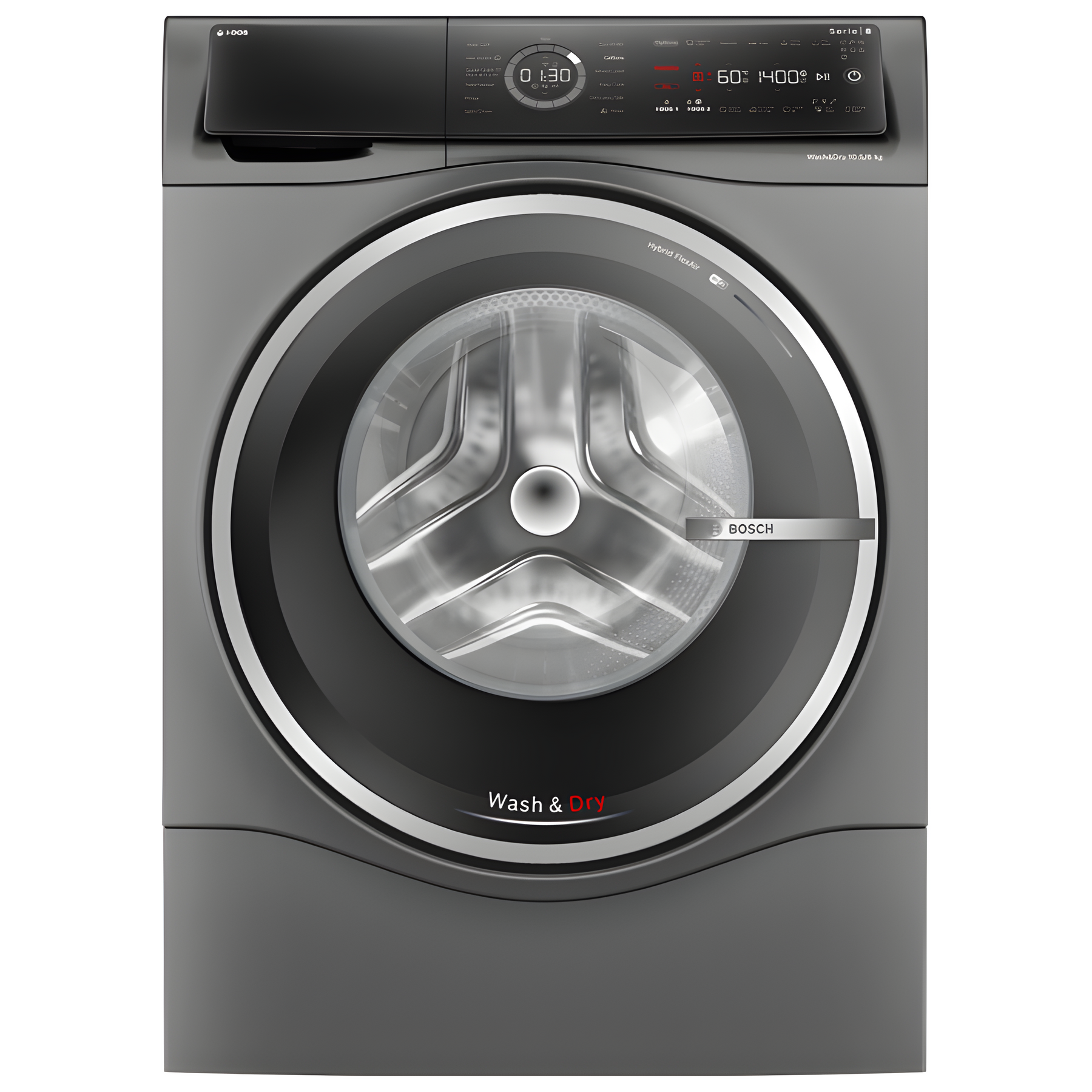Bosch Series 8 WNC254ARGB - Graphite 10.5KG/6KG Washer Dryer - 1400 RPM - A/D energy