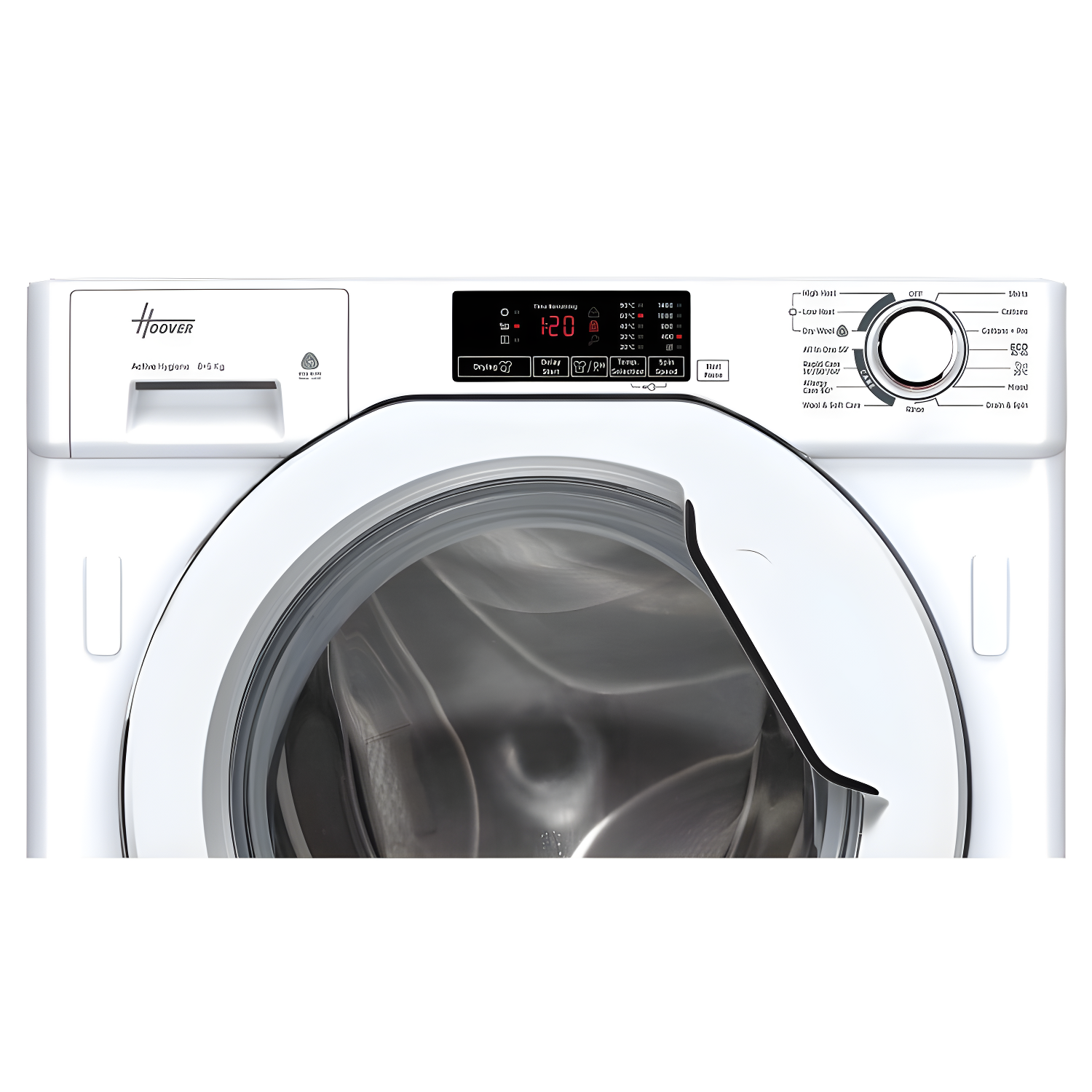Hoover HBD 485D13-80 - White 8KG/5KG Integrated Washer Dryer - 1400 RPM - E Energy