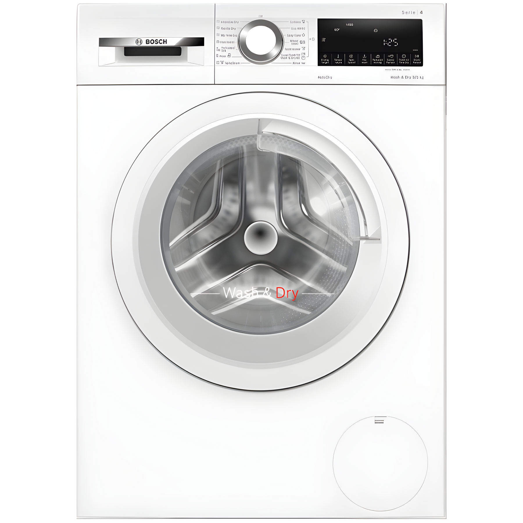 Bosch Series 4 WNA144V9GB - White 9KG/5KG Washer Dryer - 1400 RPM - E energy